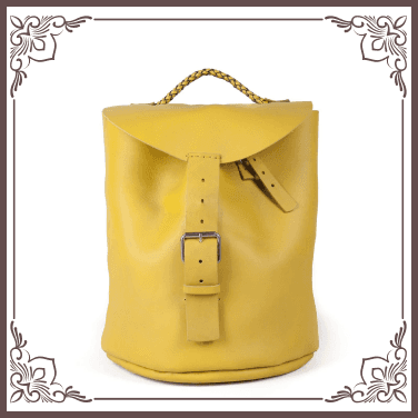 Deri Çanta - Sarı